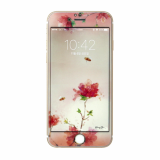 Flower Design Screen Protector Tempered Glass for iPhone62